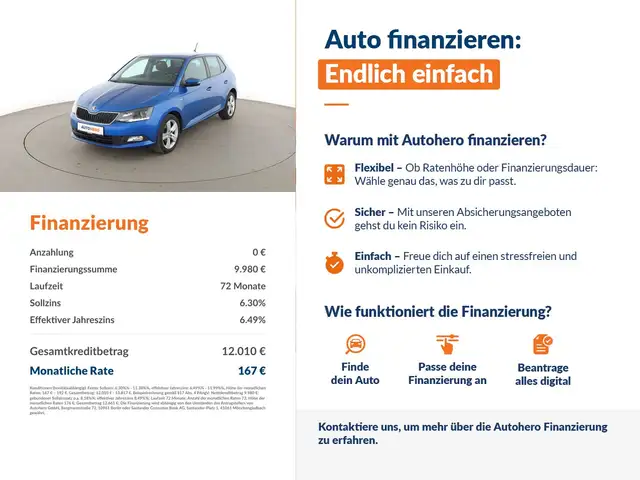 Skoda Fabia view 2
