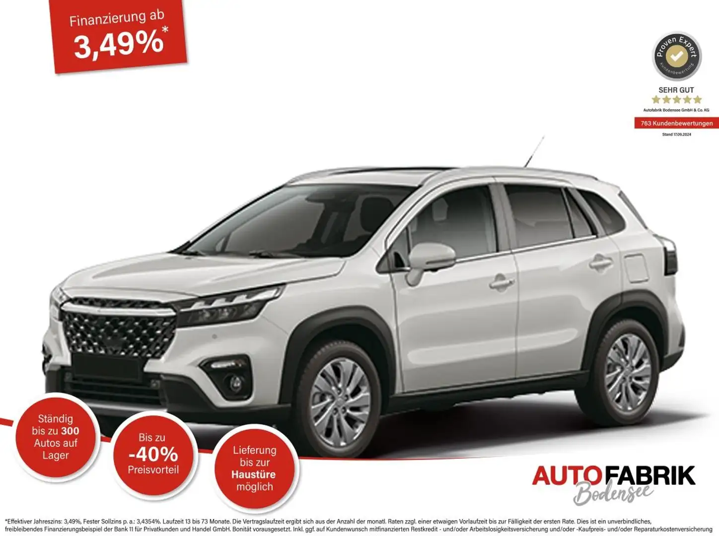 Suzuki SX4 S-Cross S-Cross Comfort 1.4 MHEV Allgrip *Navi*SHZ*Klimaau Білий - 1