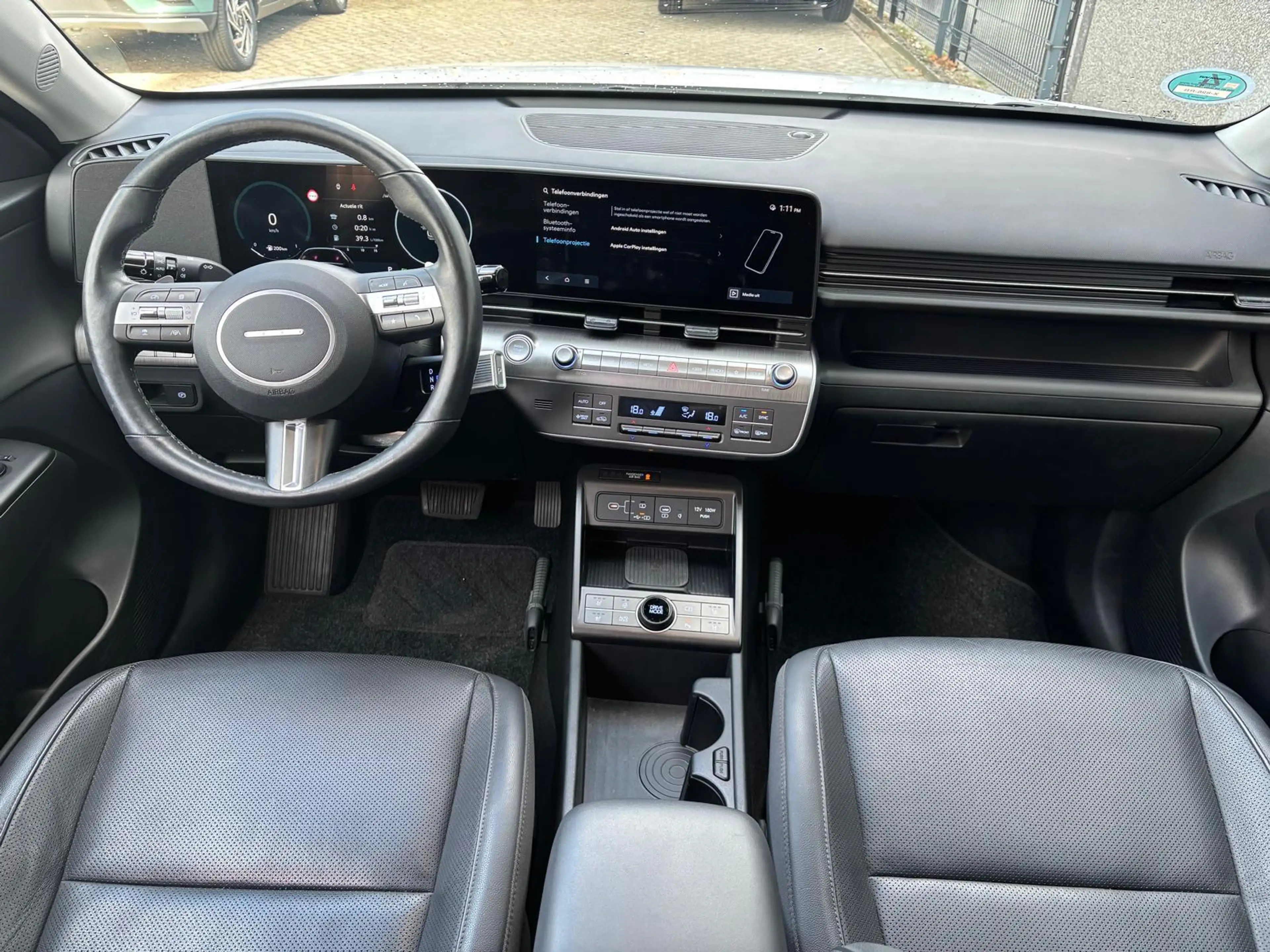 Hyundai KONA 1.6 GDI HEV Premium | 360° Camera | Lederen Bekled — photo 9