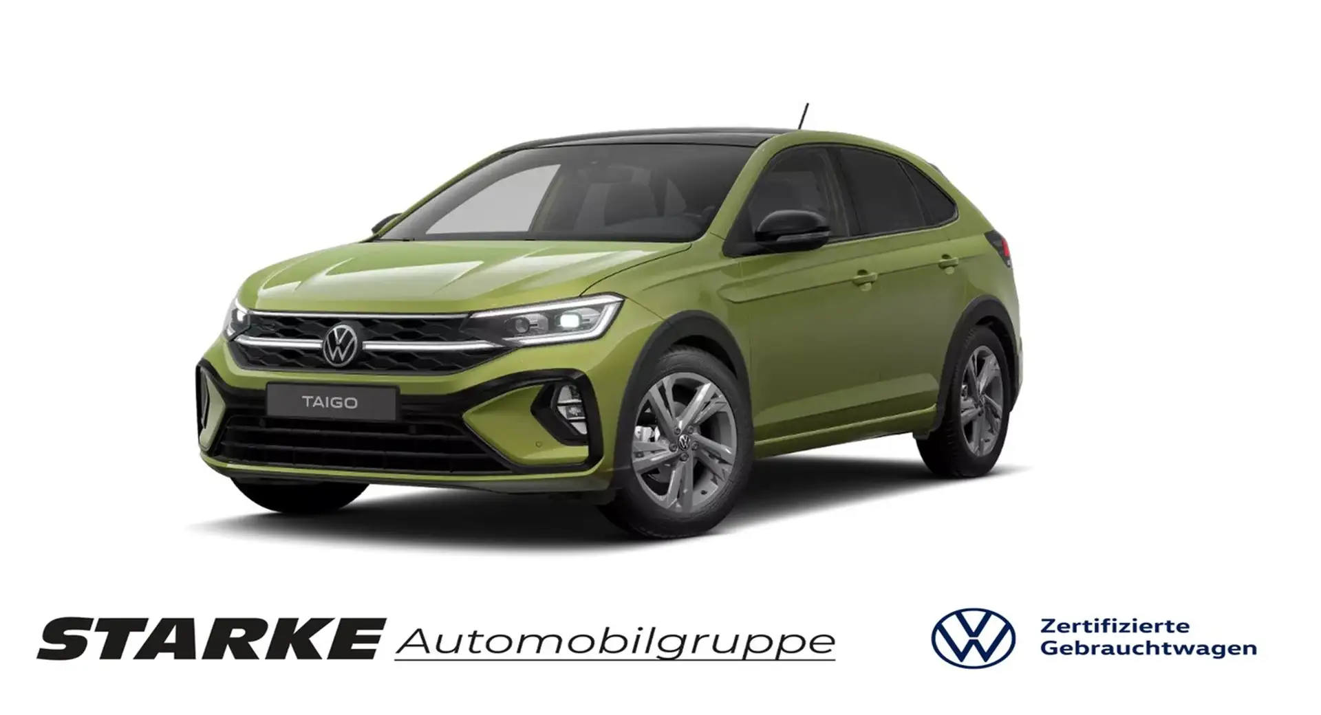 Volkswagen Taigo 1.5 TSI DSG R-Line Grün - 1