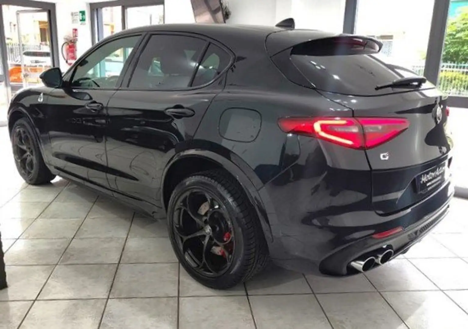 Alfa Romeo Stelvio 2.9 bi-t V6 Quadrifoglio Q4 510cv auto KM  CERT. Noir - 1