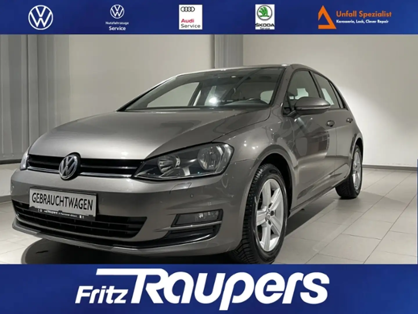 Volkswagen Golf 1.2 TSI Comfortline +AHK+ALLWETTER Gris - 1