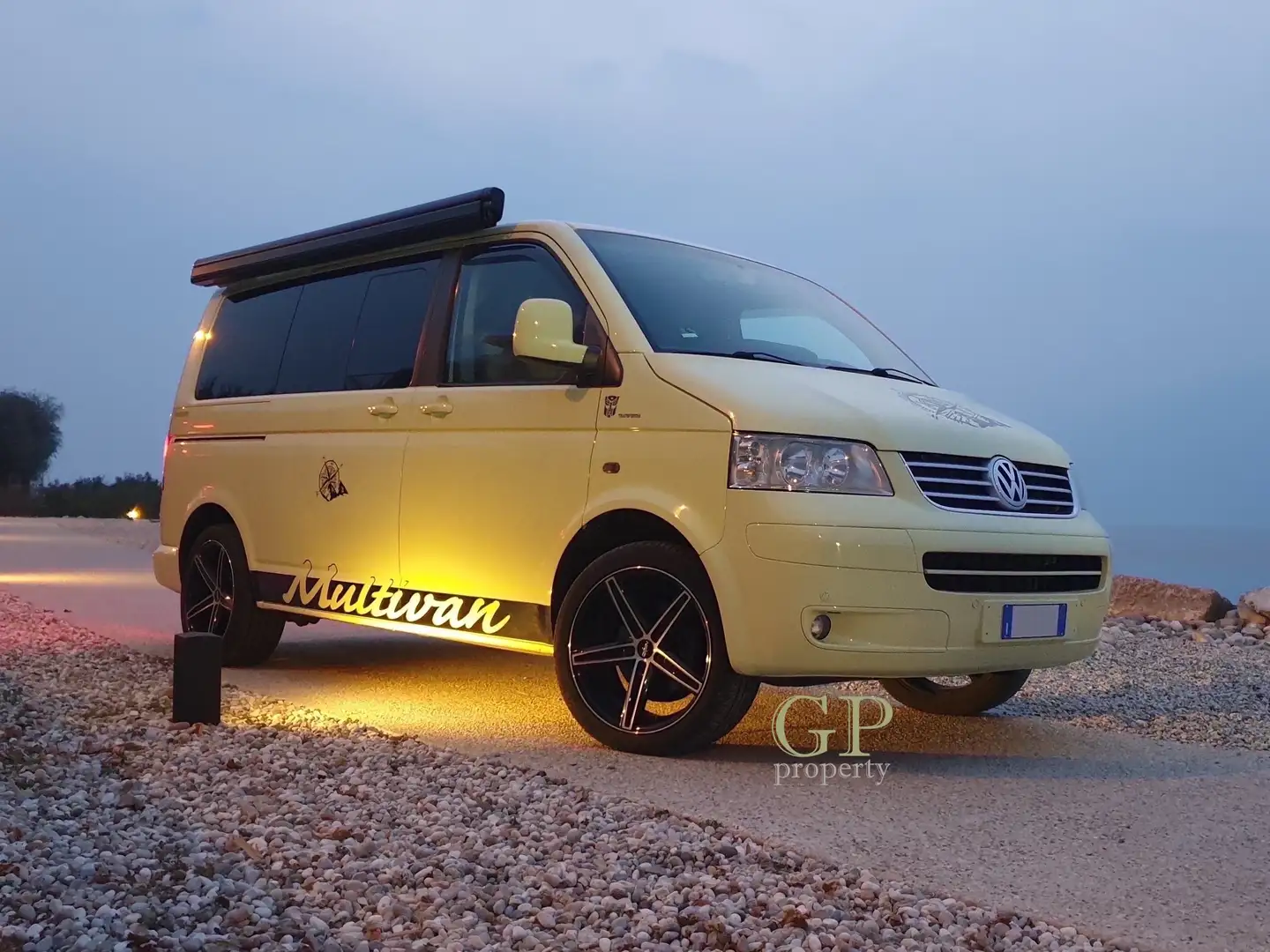 Volkswagen T5 Multivan CAMPER Westfalia allestim. California, FAP EURO 5B Жовтий - 1