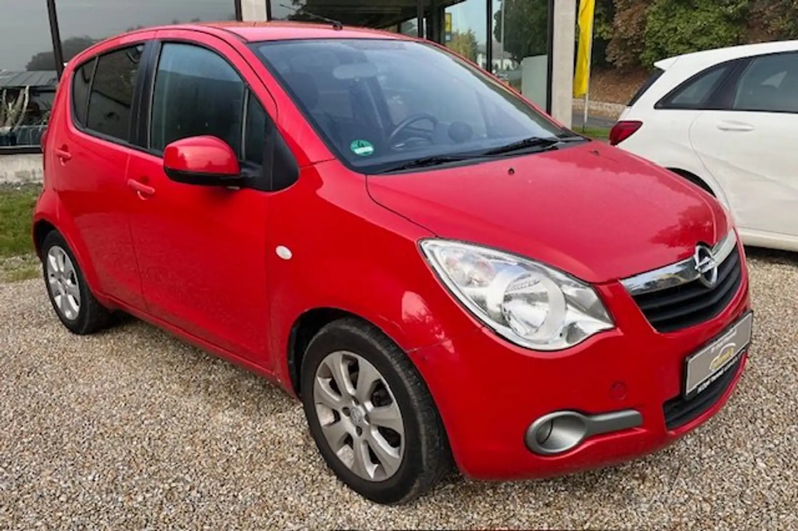 Opel Agila Edition 1,2i"Alufelgen,Klima,Radio,TÜV 06/27 Rot - 2