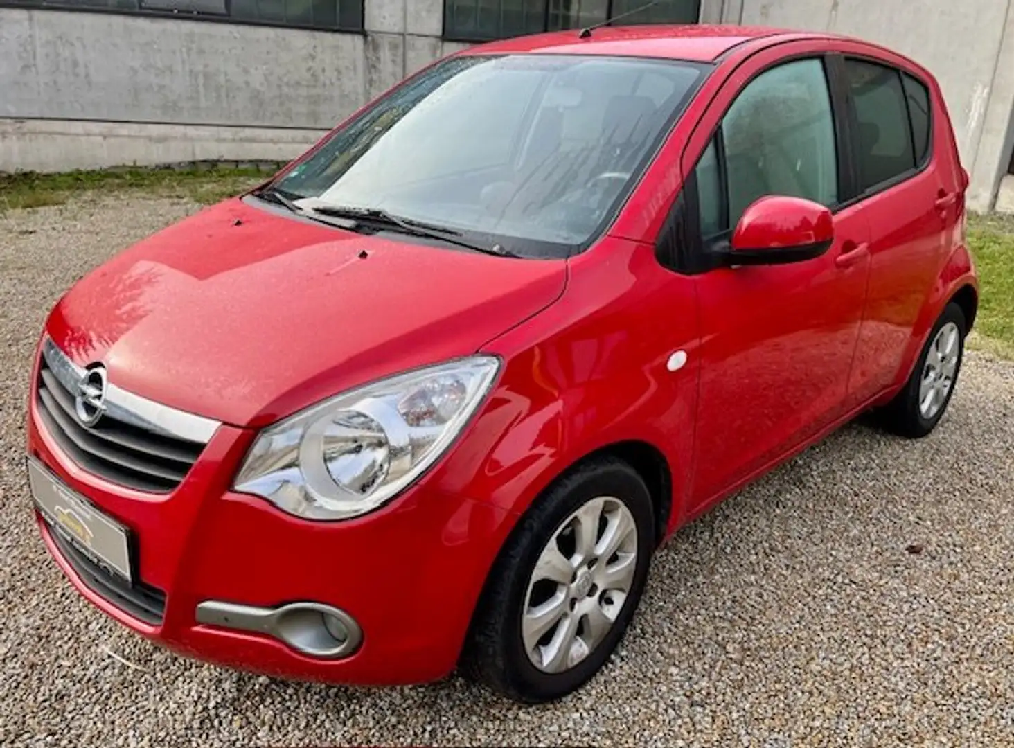 Opel Agila Edition 1,2i"Alufelgen,Klima,Radio,TÜV 06/27 Rot - 1