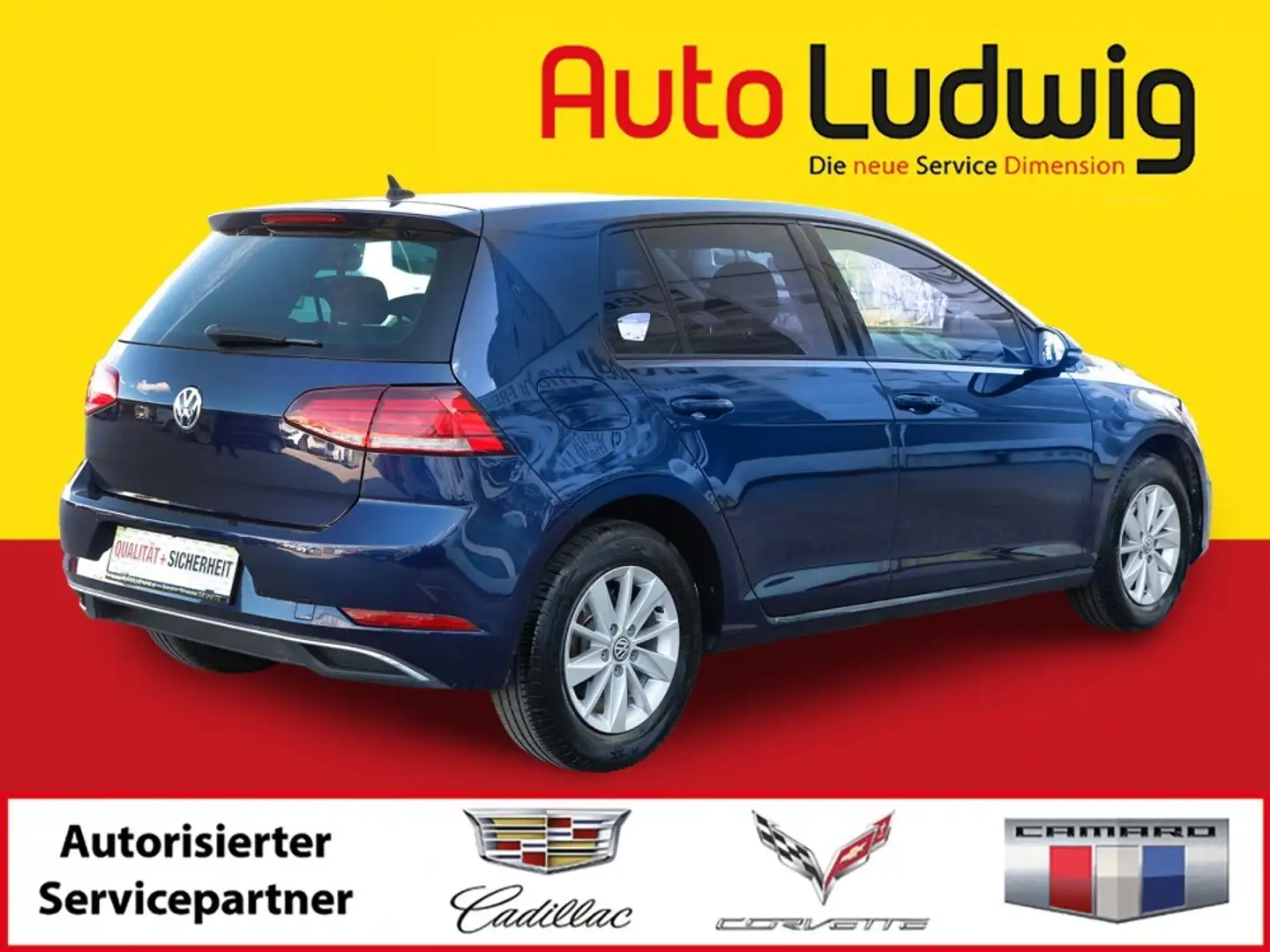 Volkswagen Golf R abbit 1,0 TSI DSG*VIRTUAL*NAVI*LED*PDC*SHZ*TEMP... Blau - 2