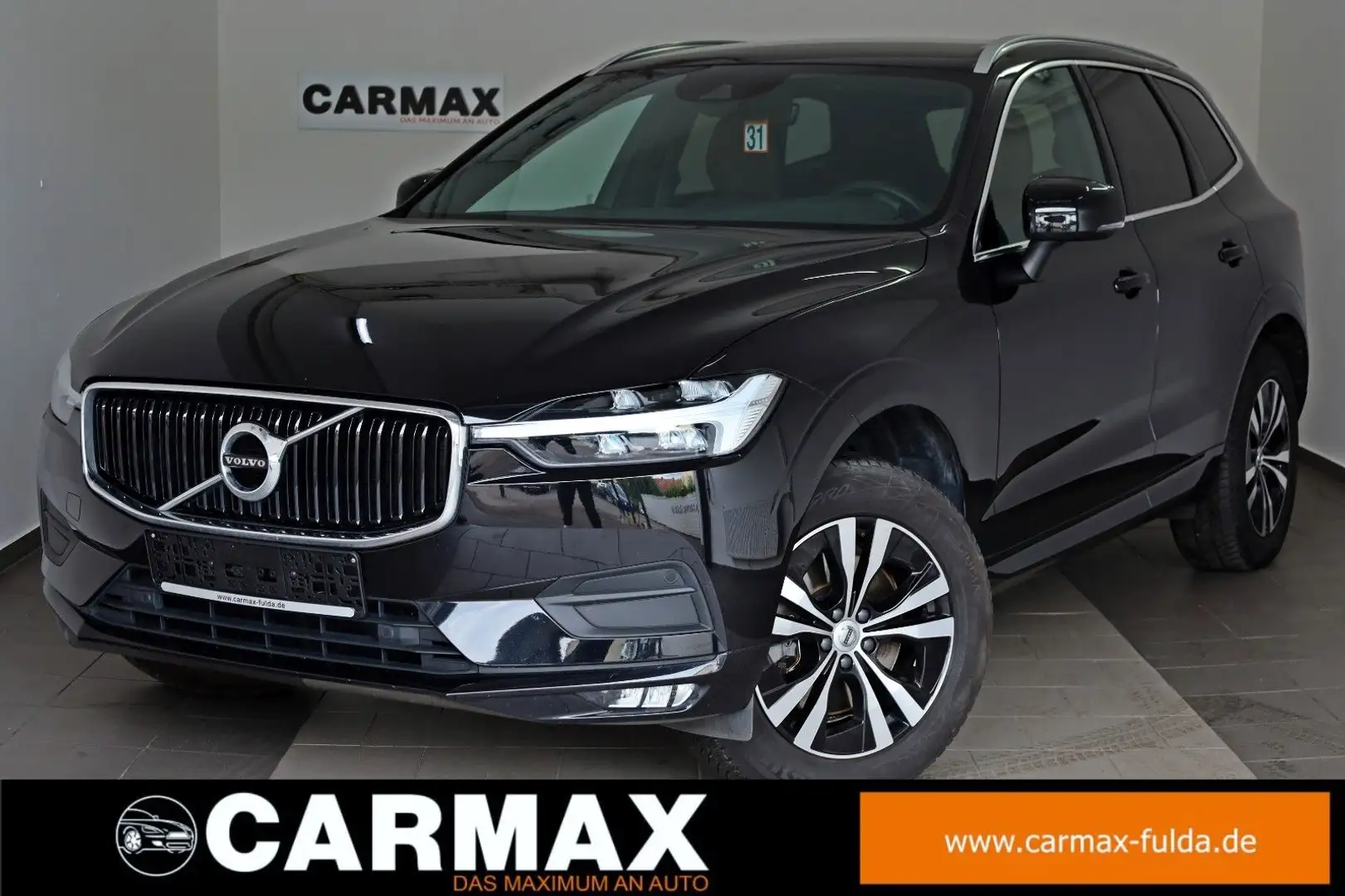 Volvo XC60 Momentum Pro Geartr.Leder,Navi,SH, Kamera Schwarz - 1
