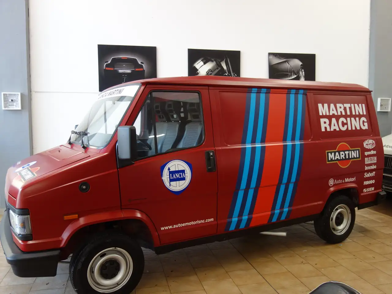 Fiat Ducato 2.5D FURGONE allestimento MARTINI RACING", foto 10