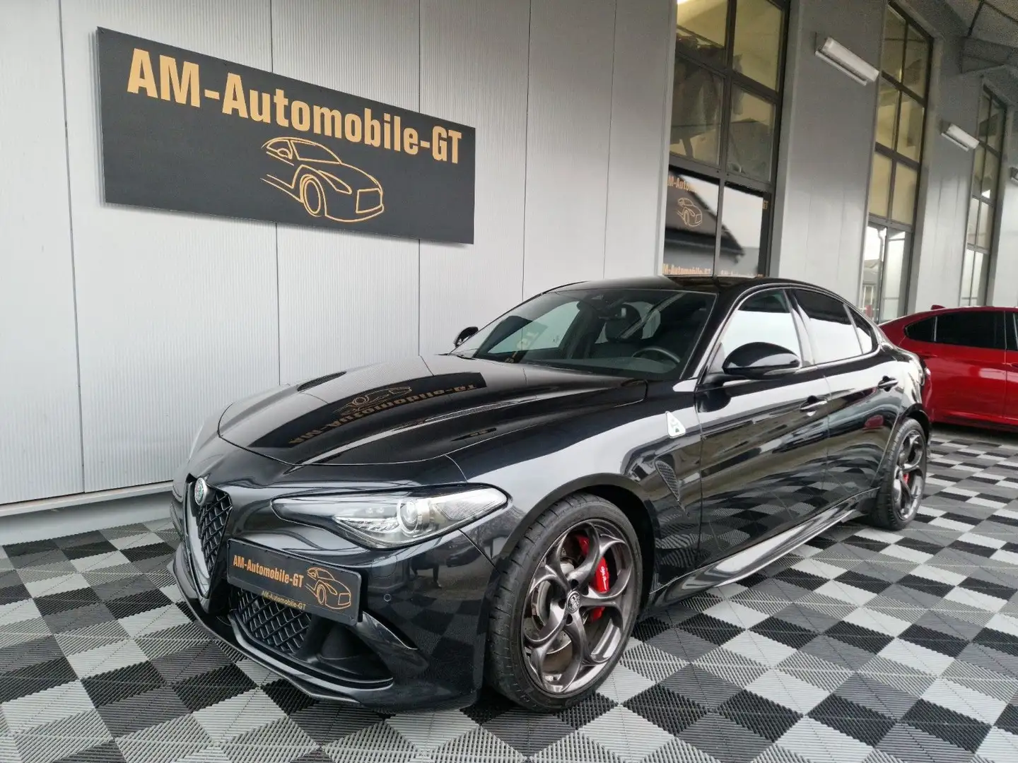 Alfa Romeo Giulia Quadrifoglio 2.9 V6*AKRAPOVIC*1HAND*NETTO Noir - 1