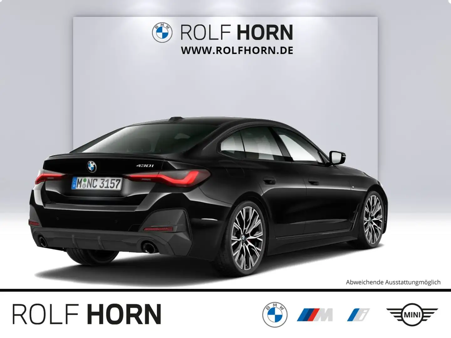 BMW 430 i Gran Coupe M Sportpaket Pro Pano H/K RFK Schwarz - 2