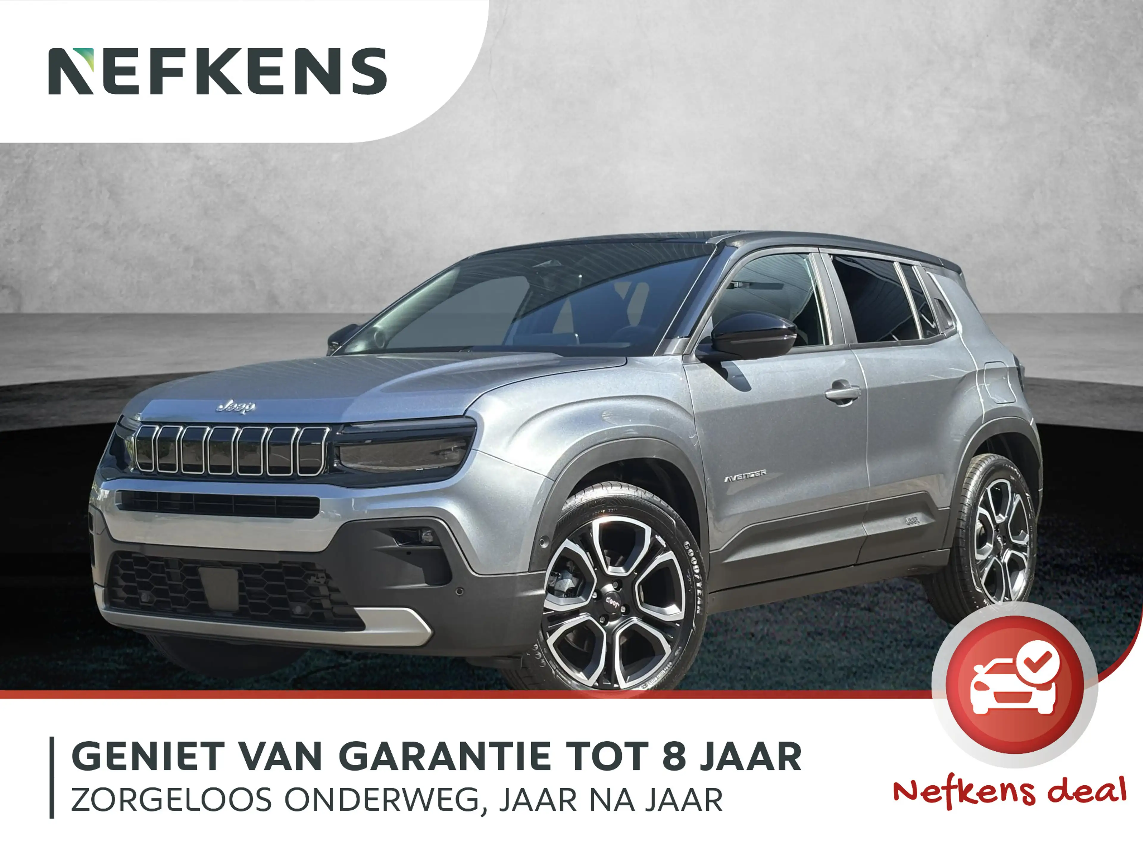 Jeep Avenger Summit 54 kWh | VOORRAAD VOORDEEL | NIEUW