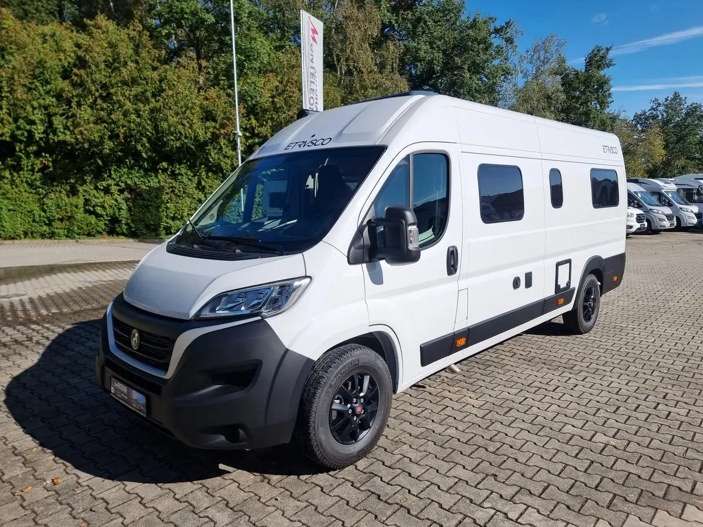 Etrusco Campervan Fiat 24 CV640SB | Komfort Paket Marki... Weiß - 1