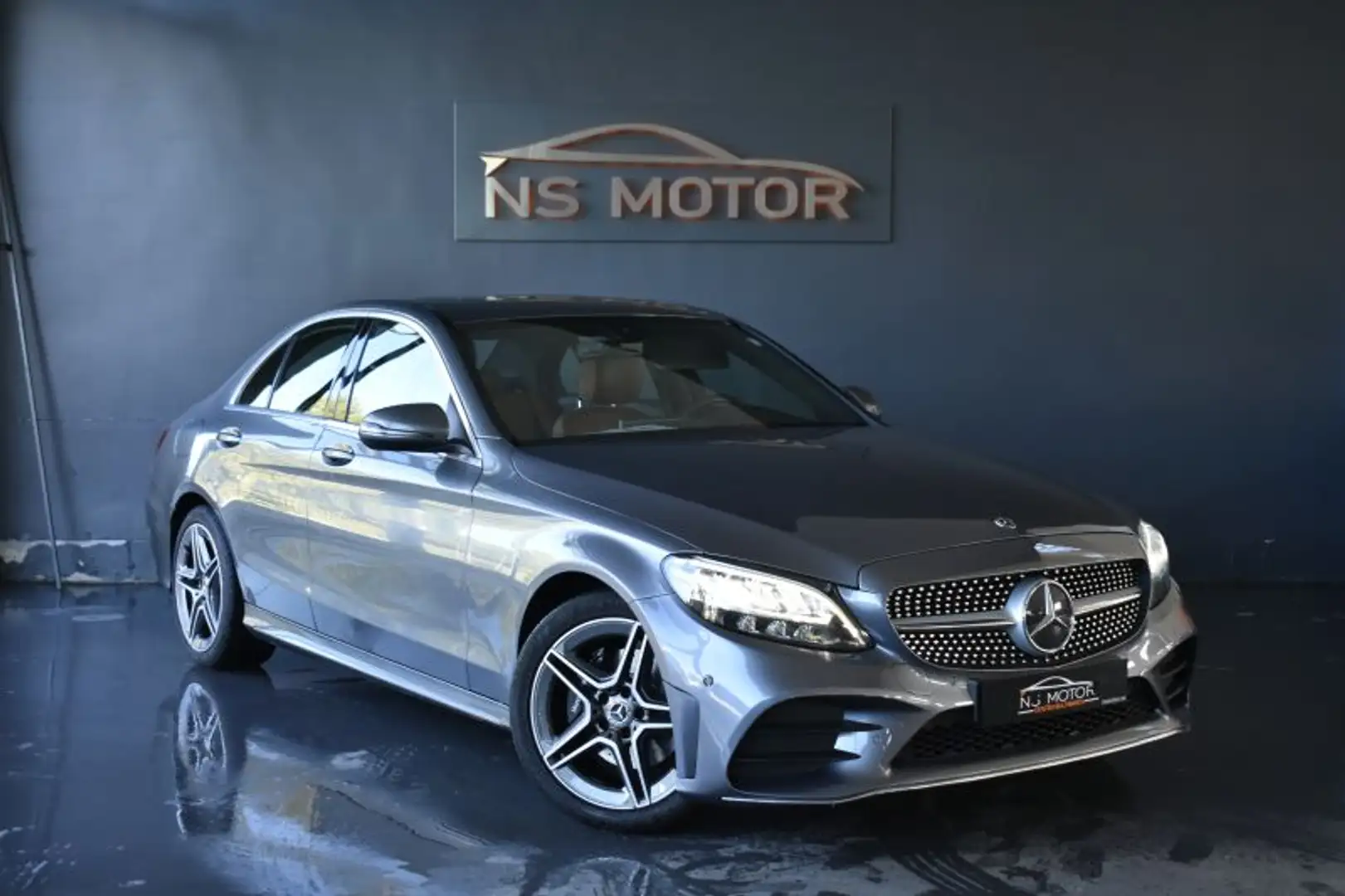 Mercedes-Benz C 200 200d 9G-Tronic Gris - 2