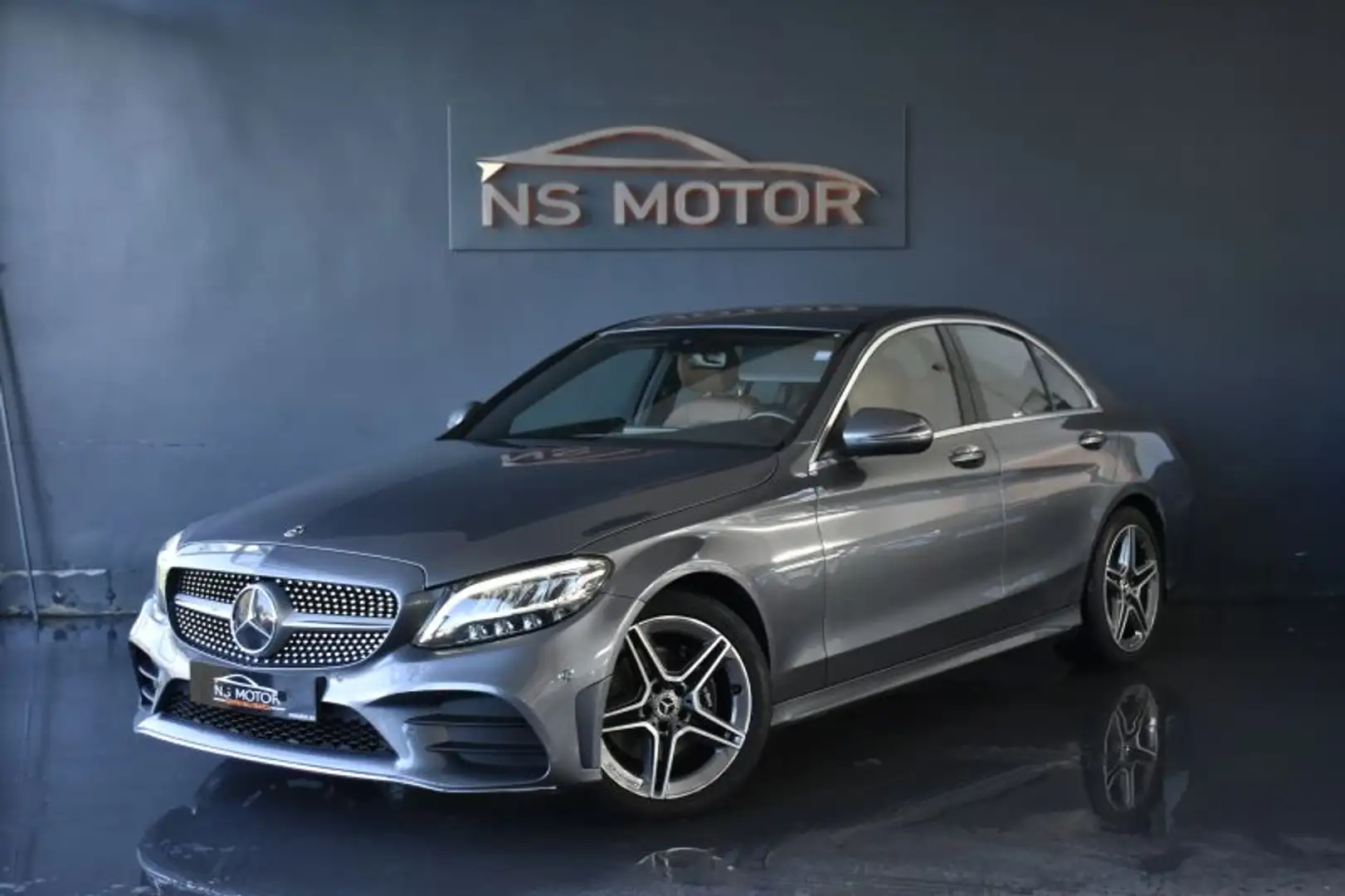 Mercedes-Benz C 200 200d 9G-Tronic Gris - 1