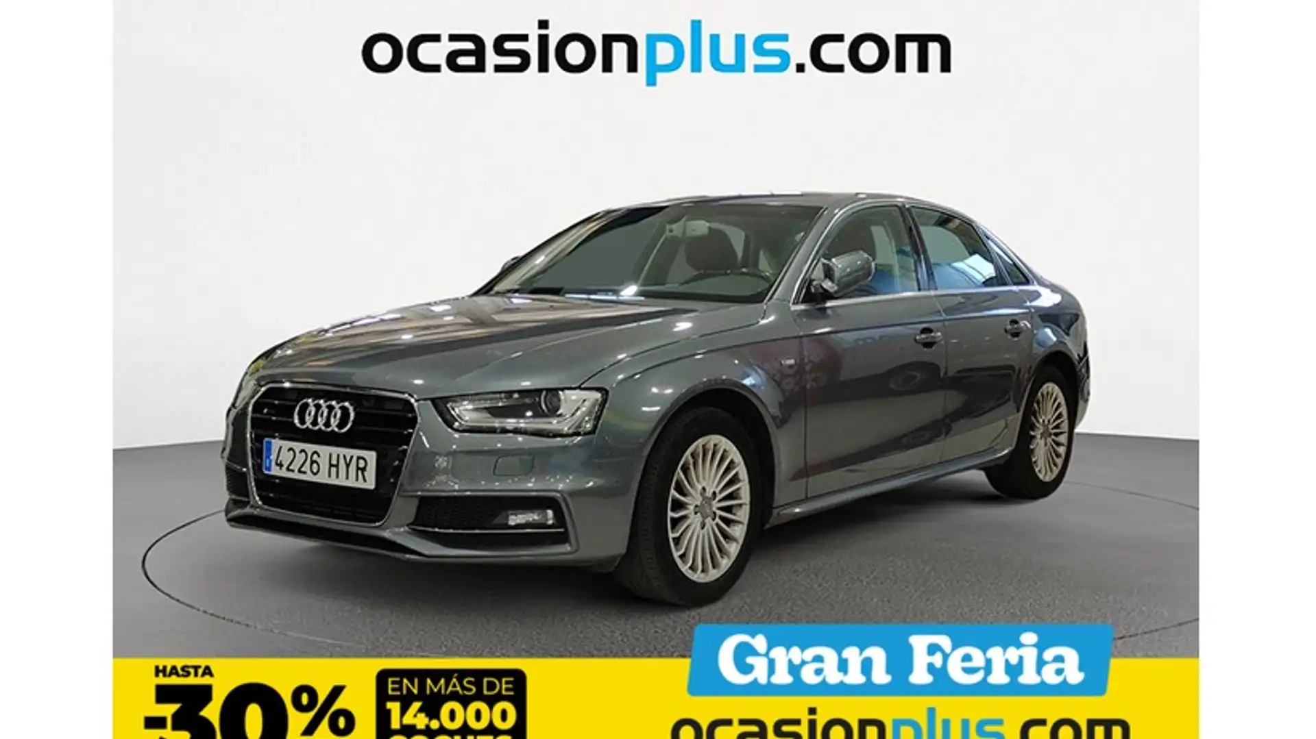 Audi A4 2.0TDI DPF S line edition 150 Gris - 1