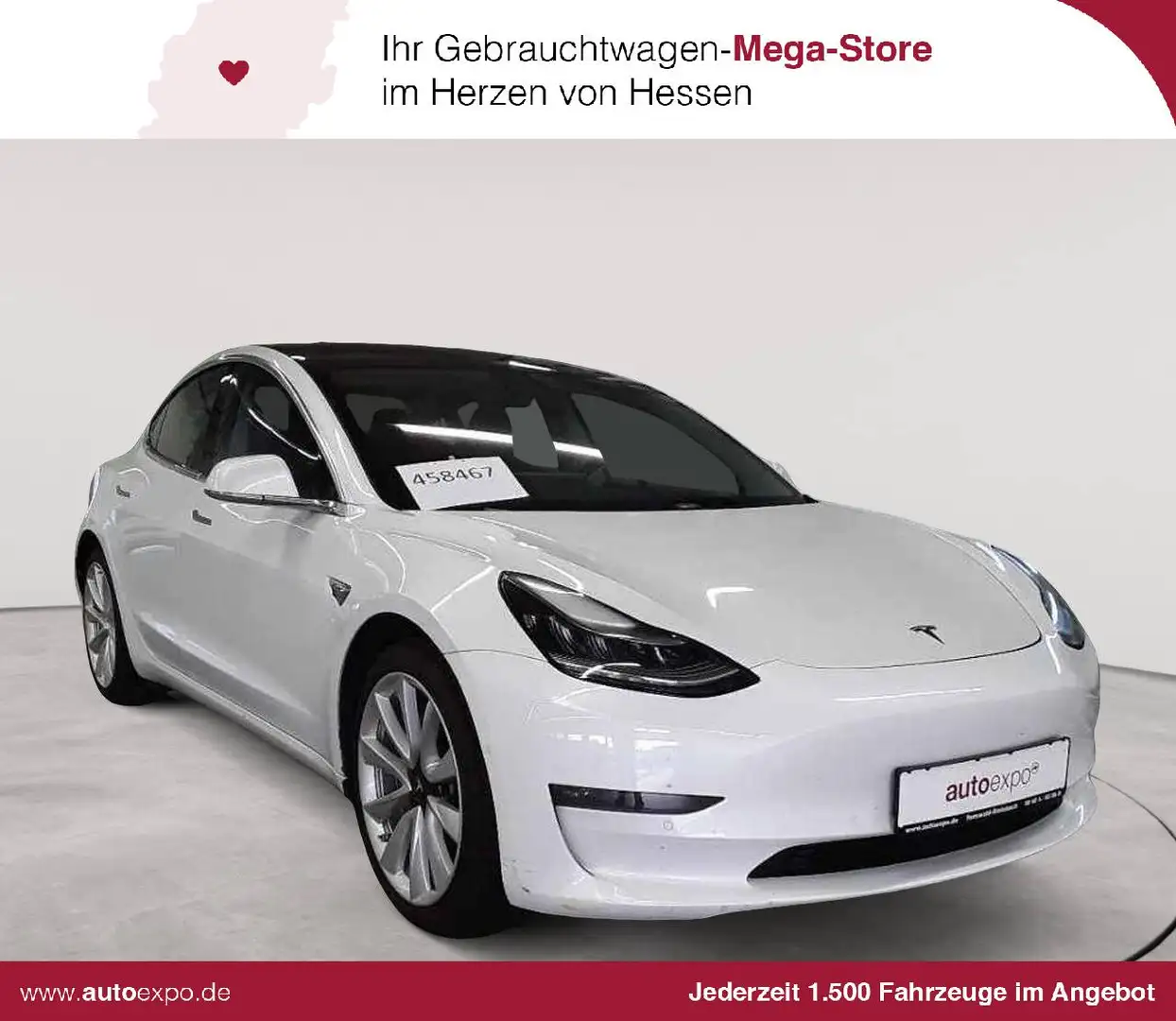 Tesla Model 3 Model 3 Langstreckenbatt. Allradantrieb Dual Motor Weiß - 1