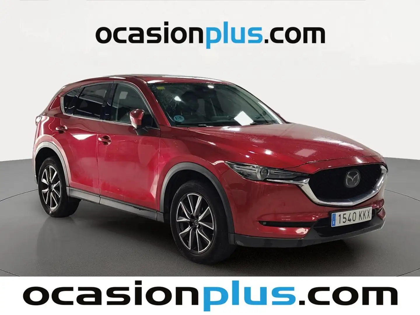 Mazda CX-5 Zenith Cruise+Roof+Black Leather 4WD Aut. 129Kw Rojo - 2