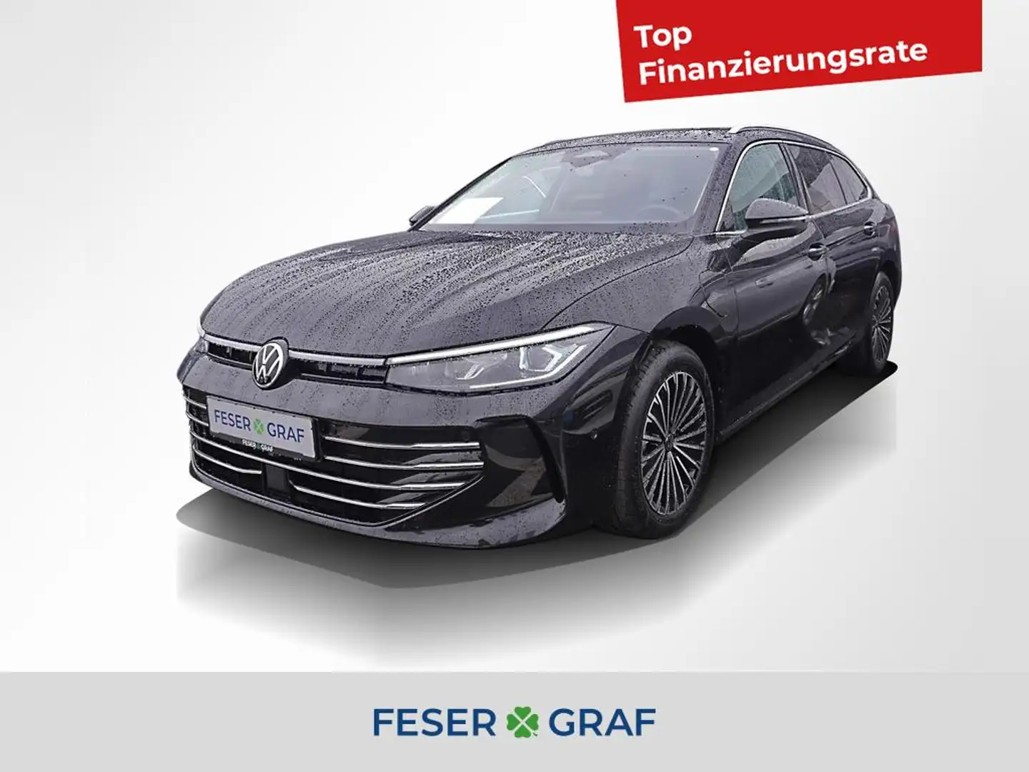 Volkswagen Passat Variant Elegance 1,5 DSG AHK ACC SHZ 17" Schwarz - 1