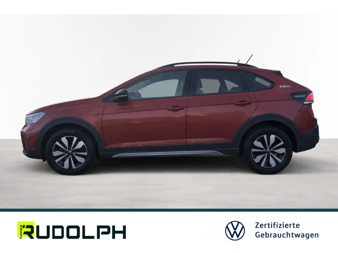 Volkswagen Taigo Goal 1.0 TSI DSG LED Navi ACC BT AHK SHZ Klima Fer Rot - 2