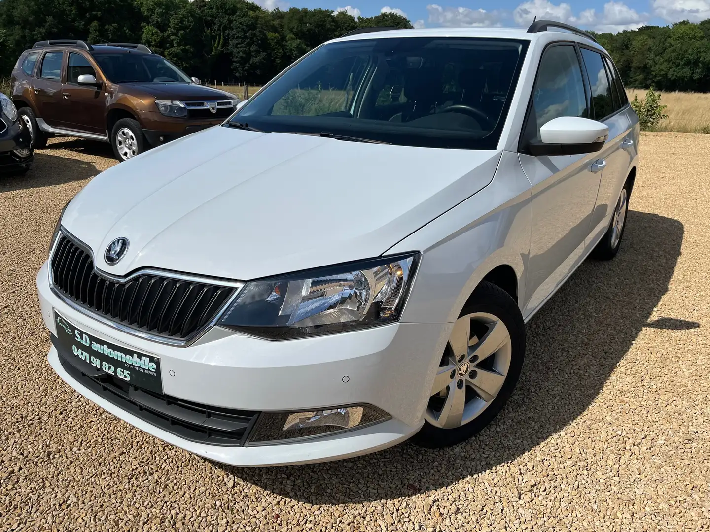 Skoda Fabia Fabia 1.2 TSI/ 1er propriétaire/ carnet complet Wit - 1