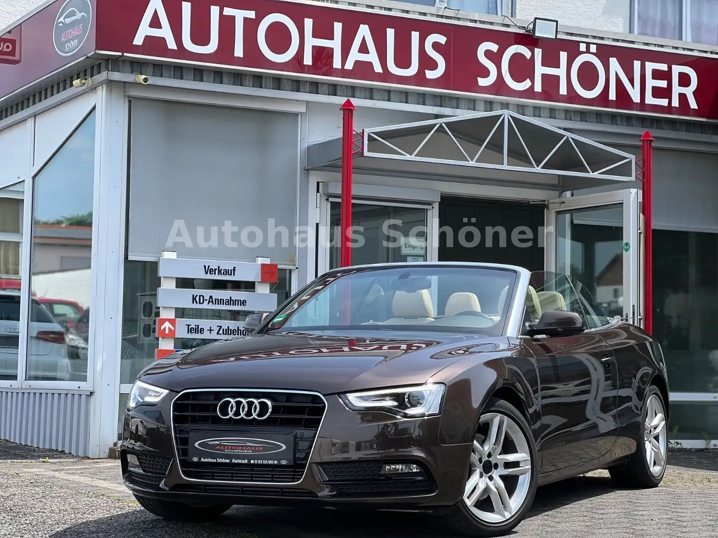 Audi A5 Cabriolet 2.0 TDI**XENON*LEDER*AHK** Braun - 1