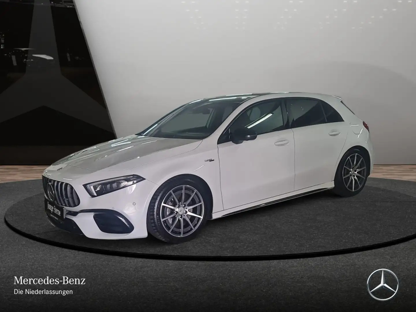 Mercedes-Benz A 45 AMG A 45 4M Kompakt PANO+360°+MULTIBEAM+FAHRASS+8G Білий - 2