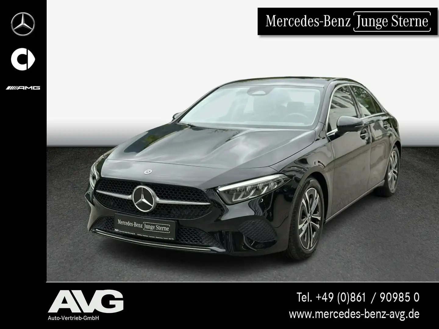 Mercedes-Benz A 200 A 200 d Lim Progressive Burmester 360°LED Kamera Noir - 1