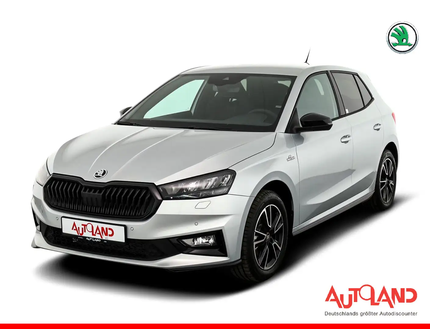 Skoda Fabia Monte Carlo 1.0 TSI DSG LED ACC Kamera VC Silber - 1