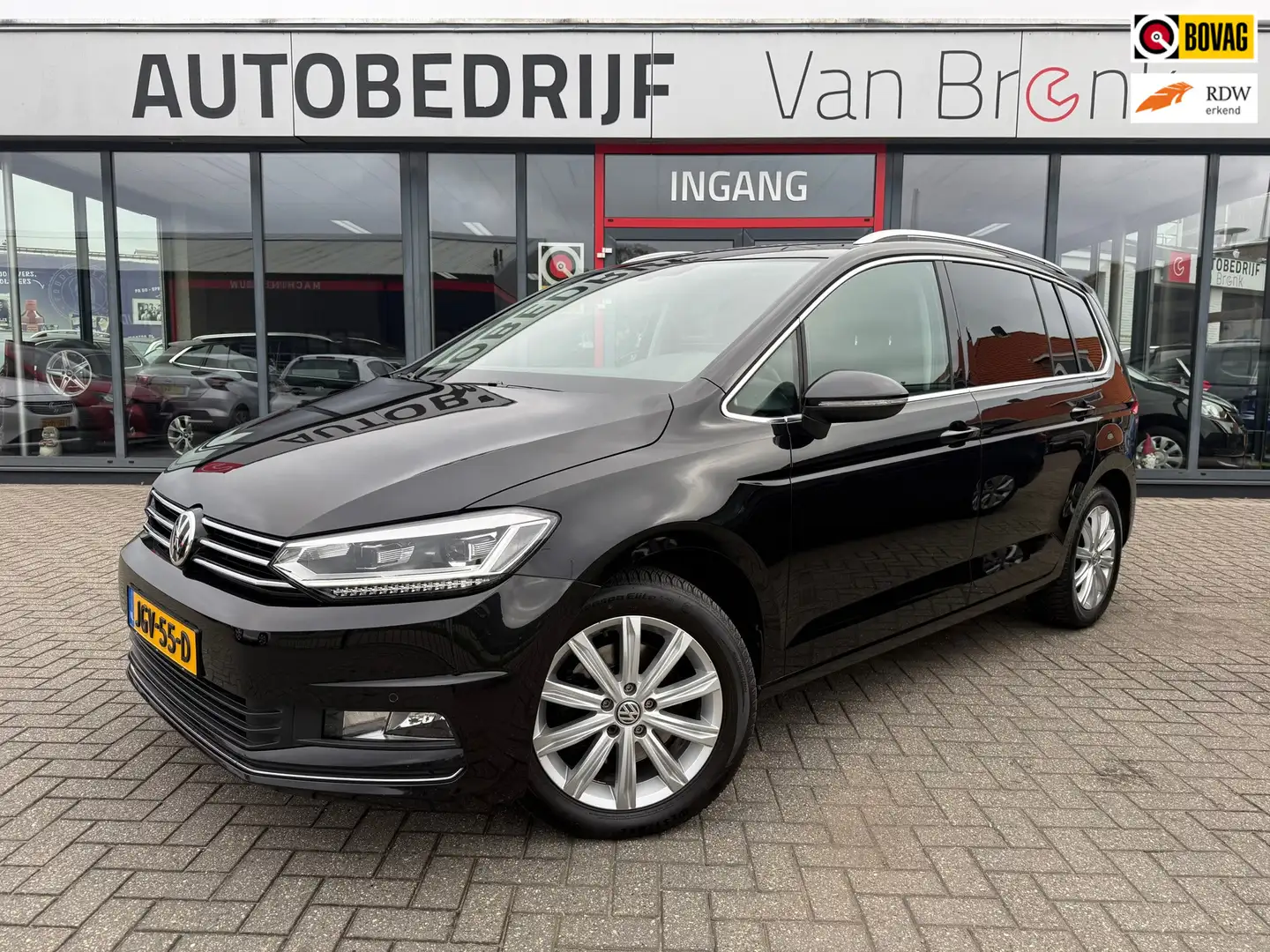 Volkswagen Touran 1.4 TSI Highline 7P.| LED | Navi | ACC | PDC Zwart - 1