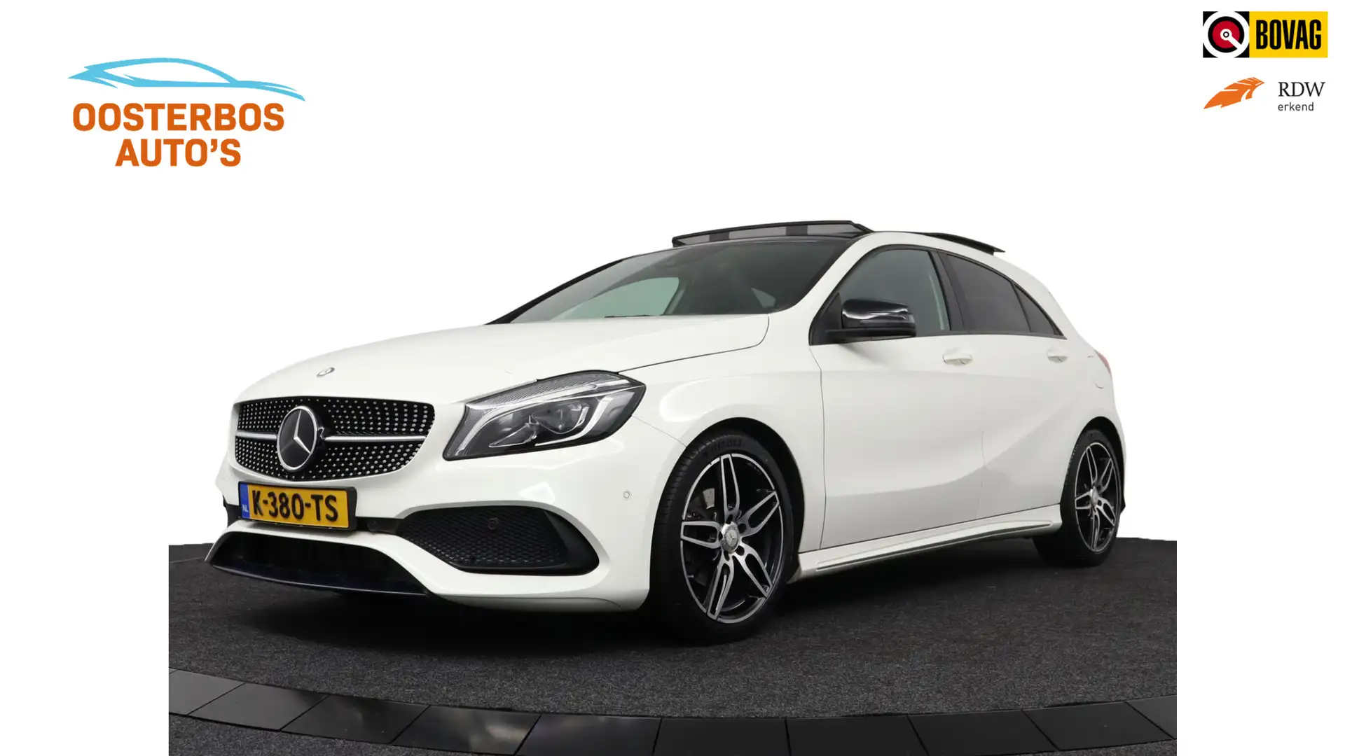 Mercedes-Benz A 200 AMG SPORT-LINE Automaat - Pano/Stoelverw./Navi/LED Wit - 1