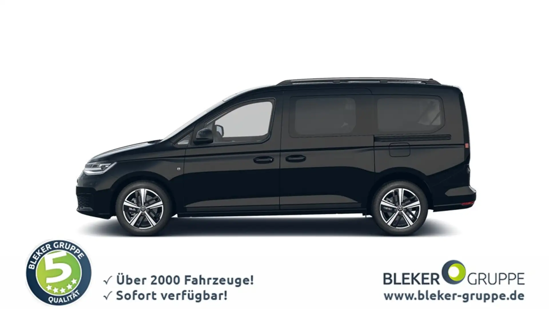 Volkswagen Caddy 1.5 TSI DSG Maxi Dark Label Rollstuhlumbau Noir - 1
