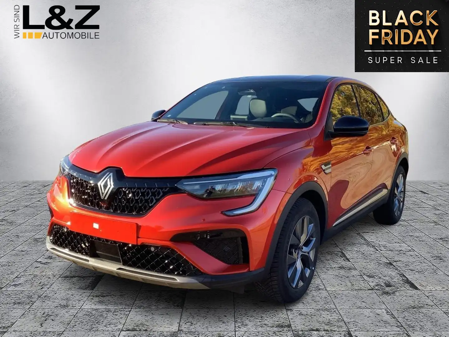 Renault Arkana Techno Full-Hybrid 145/SHZ/PDC/GJR Rojo - 1