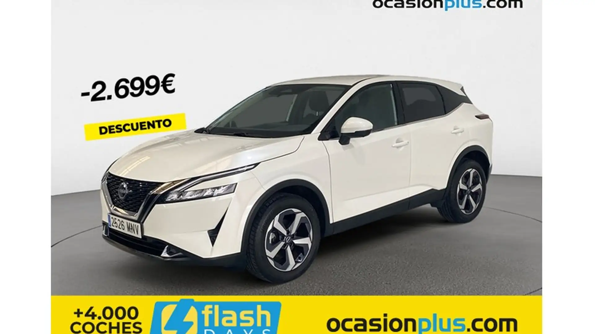 Nissan Qashqai 1.3 DIG-T mHEV 12V N-Connecta 4x2 103kW Blanco - 1