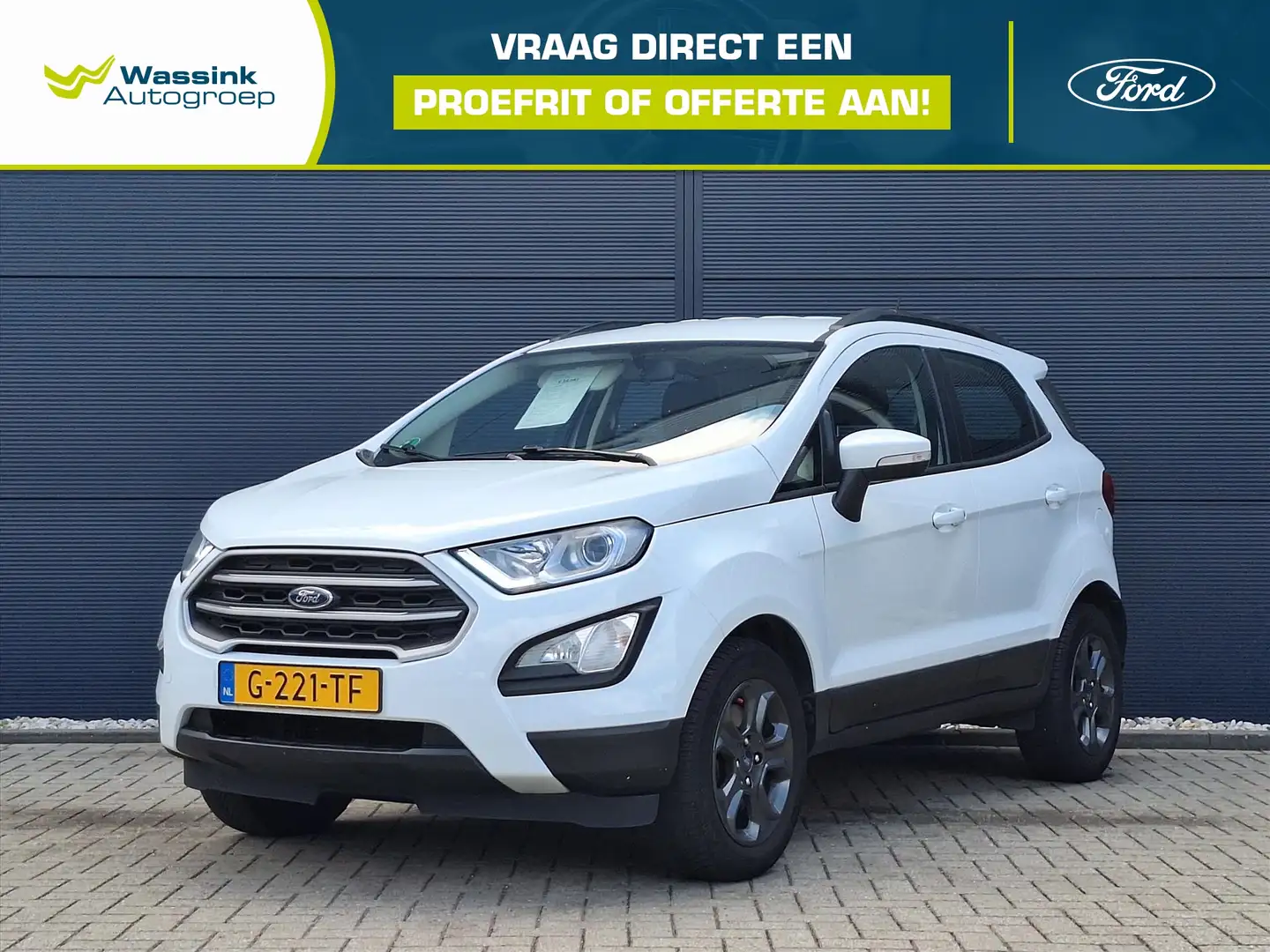 Ford EcoSport 1.0 EcoBoost 125pk Trend Ultimate | Trekhaak | Par Wit - 1