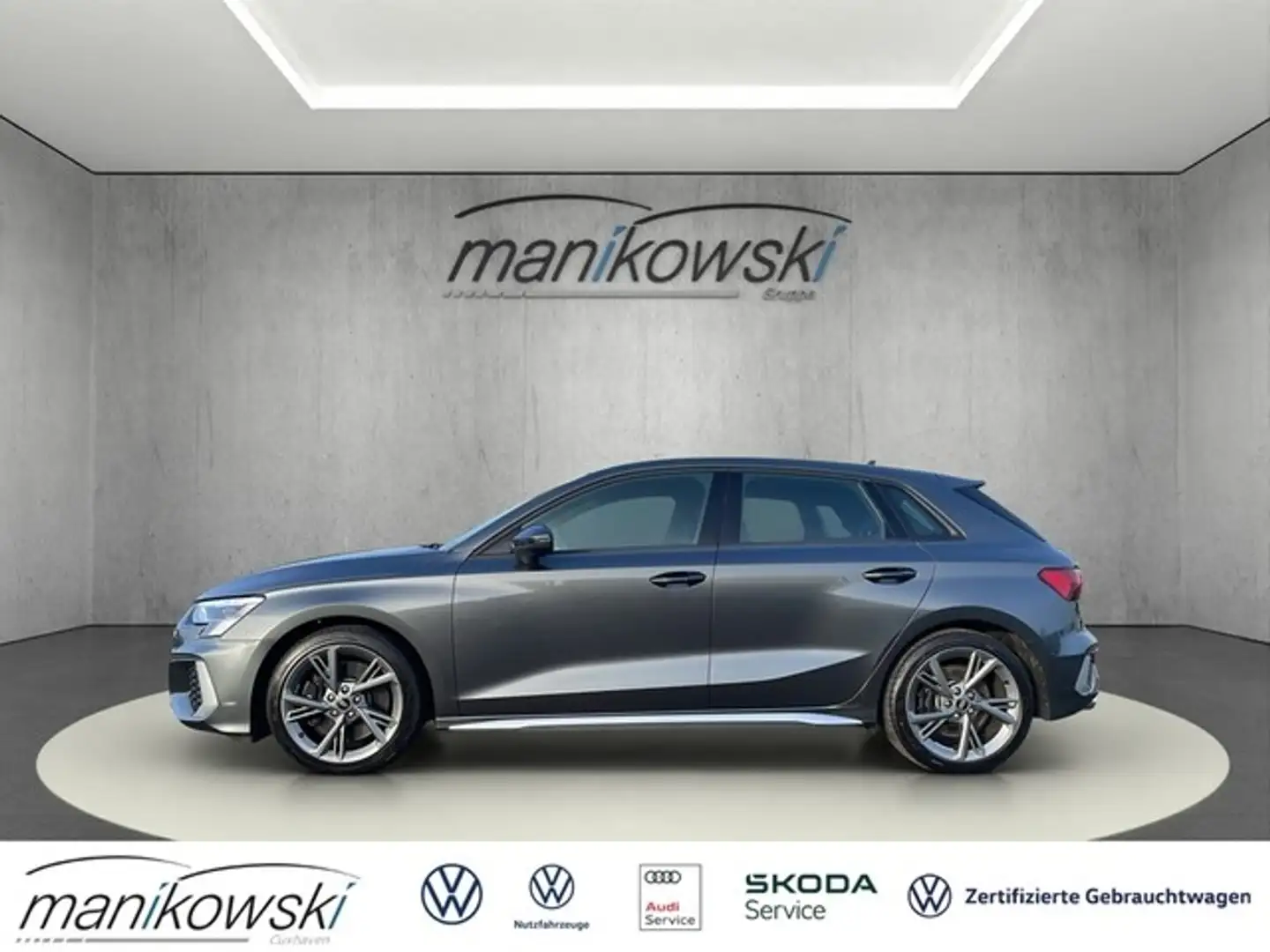 Audi S3 Sportback S-tronic quattro *Navi+BT+B&O+GRA+LED+PD Grau - 2