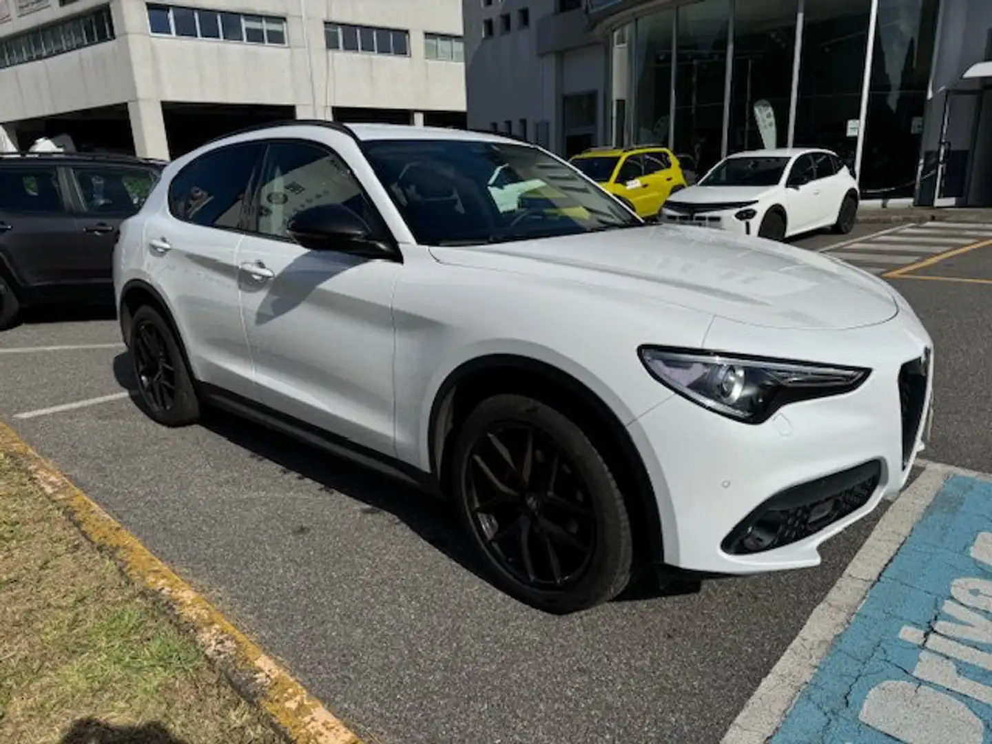 Alfa Romeo Stelvio Stelvio 2.2 Turbodiesel 190 CV AT8 Q4 B-Tech Blanc - 2