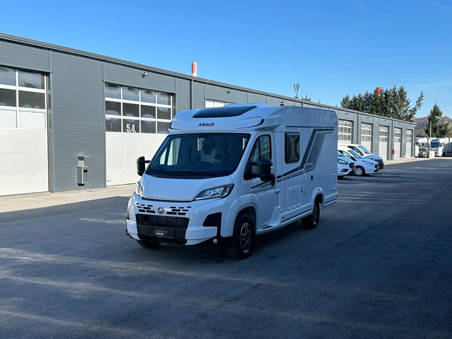 Fiat Ducato KNAUS VAN TI 550 MF VANSATION (2025) Musterwagen Weiß - 1