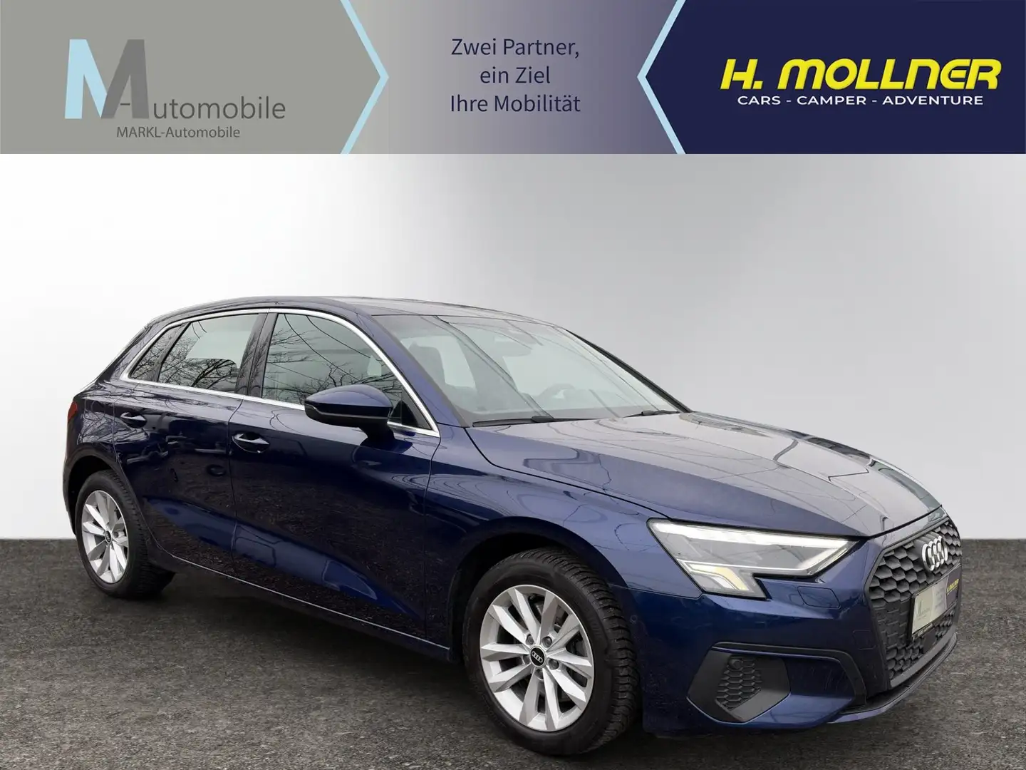 Audi A3 SB 30 TFSI s-tronic *Navi-Carplay-LED-LEDER...* Blau - 1