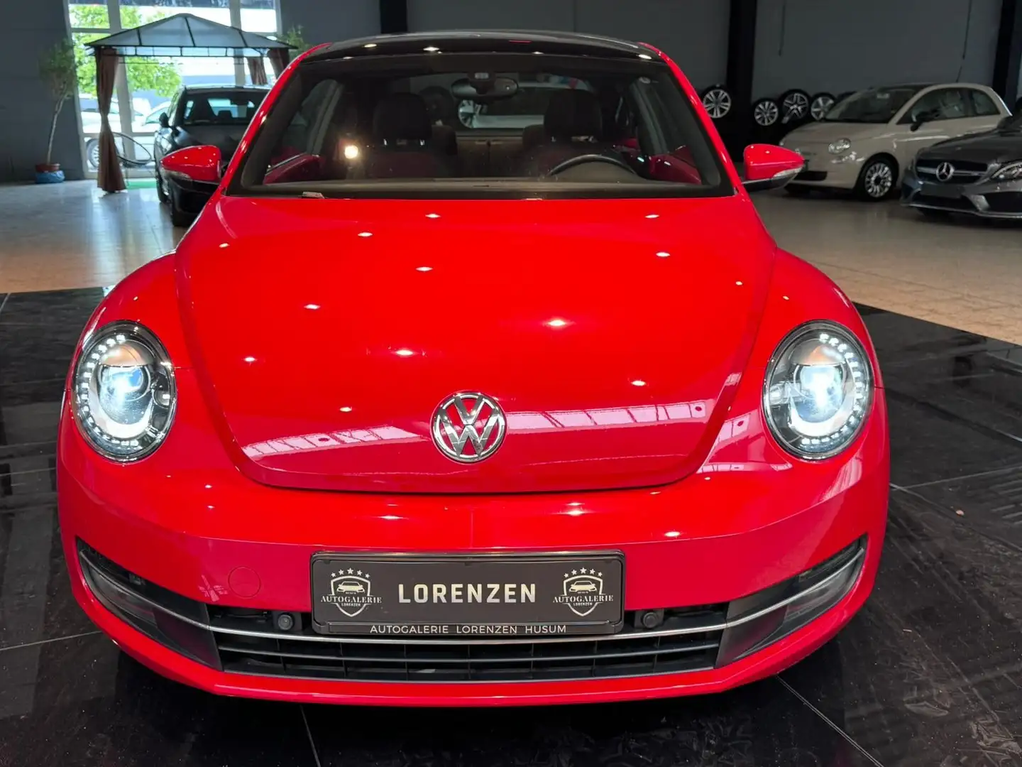 Volkswagen Beetle Lim. Design LED/BiXenon Pano Tempo PDC Rot - 2