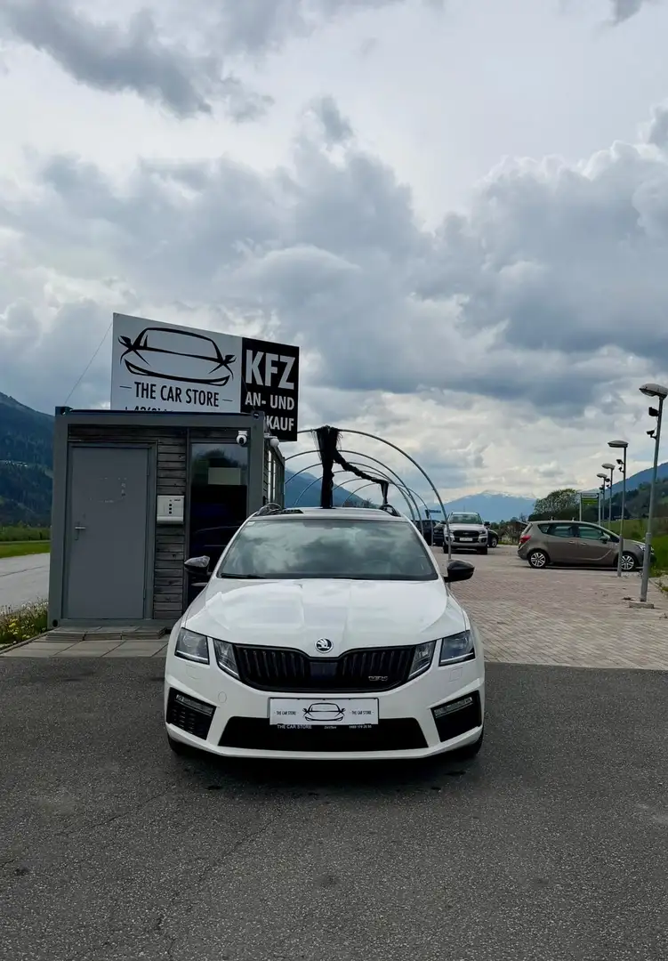 Skoda Octavia RS 4x4 *FINANZIERUNG OHNE ANZAHLUNG* Weiß - 2