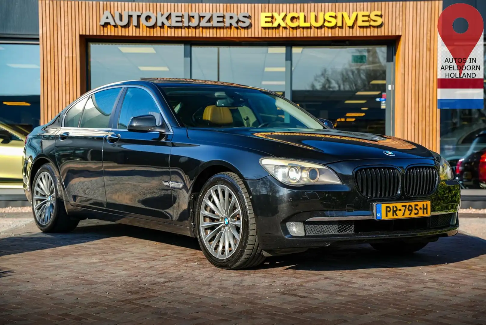 BMW 730 7-serie 730d High Executive Schiebedach Keyl Černá - 1