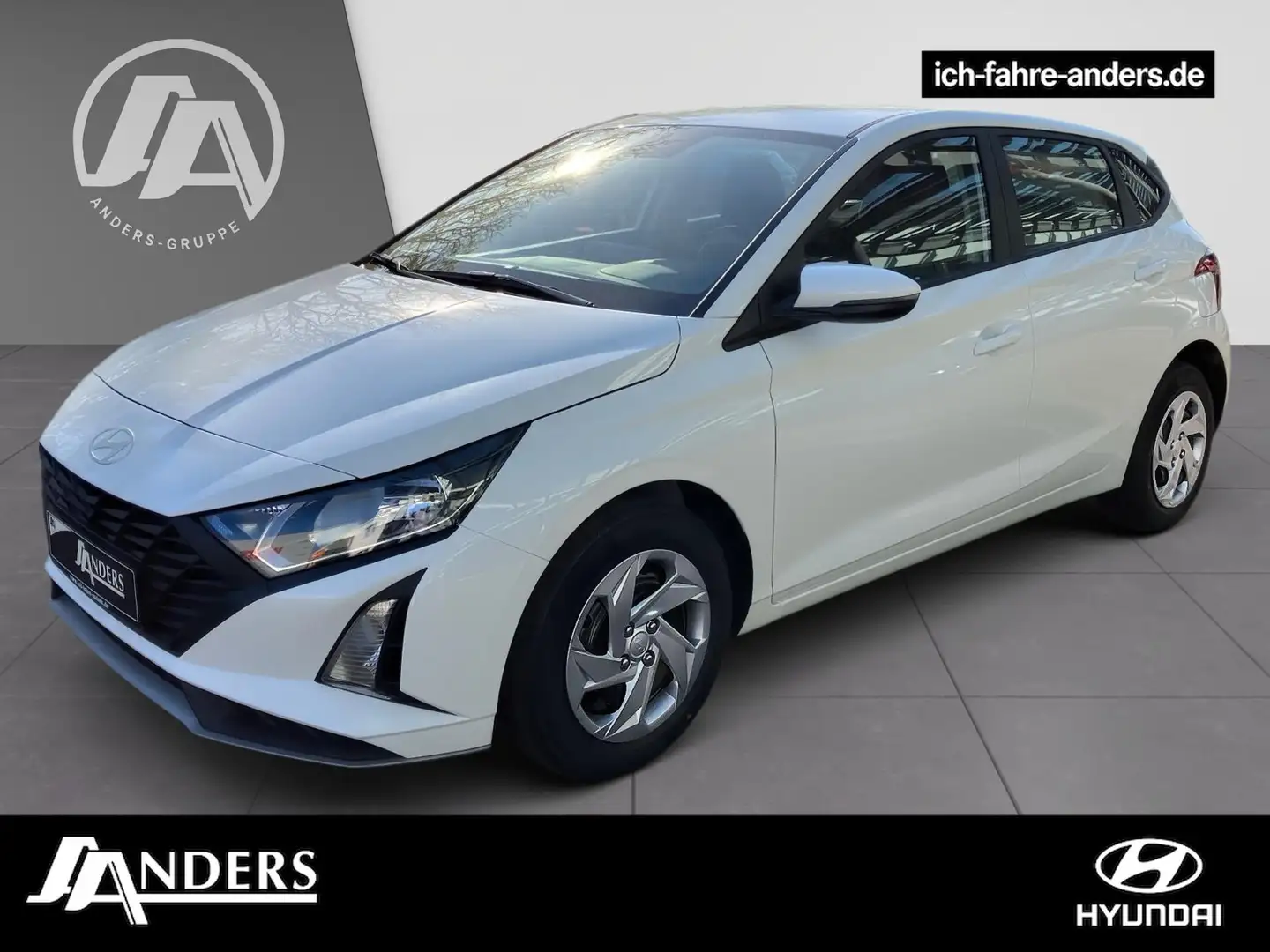 Hyundai i20 MY25 1.2 Benzin Select +Kamera+Navi+USB+ABS Blanc - 1