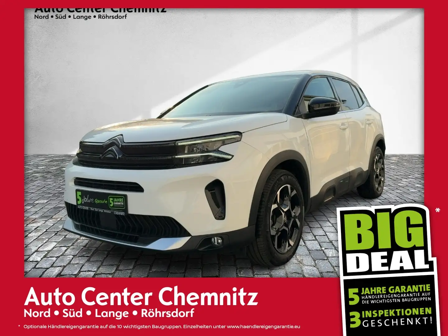 Citroen C5 Aircross AT8 Feel Pack AHK/BiLED/SHZ/360° Wit - 1