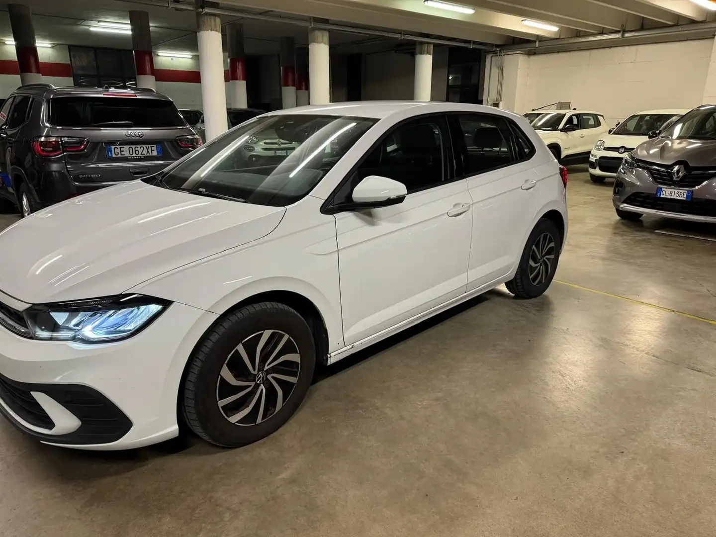 Volkswagen Polo Polo 1.0 TSI Life CLIMA VOLANTE PELLE MULTI - CAR Bianco - 1