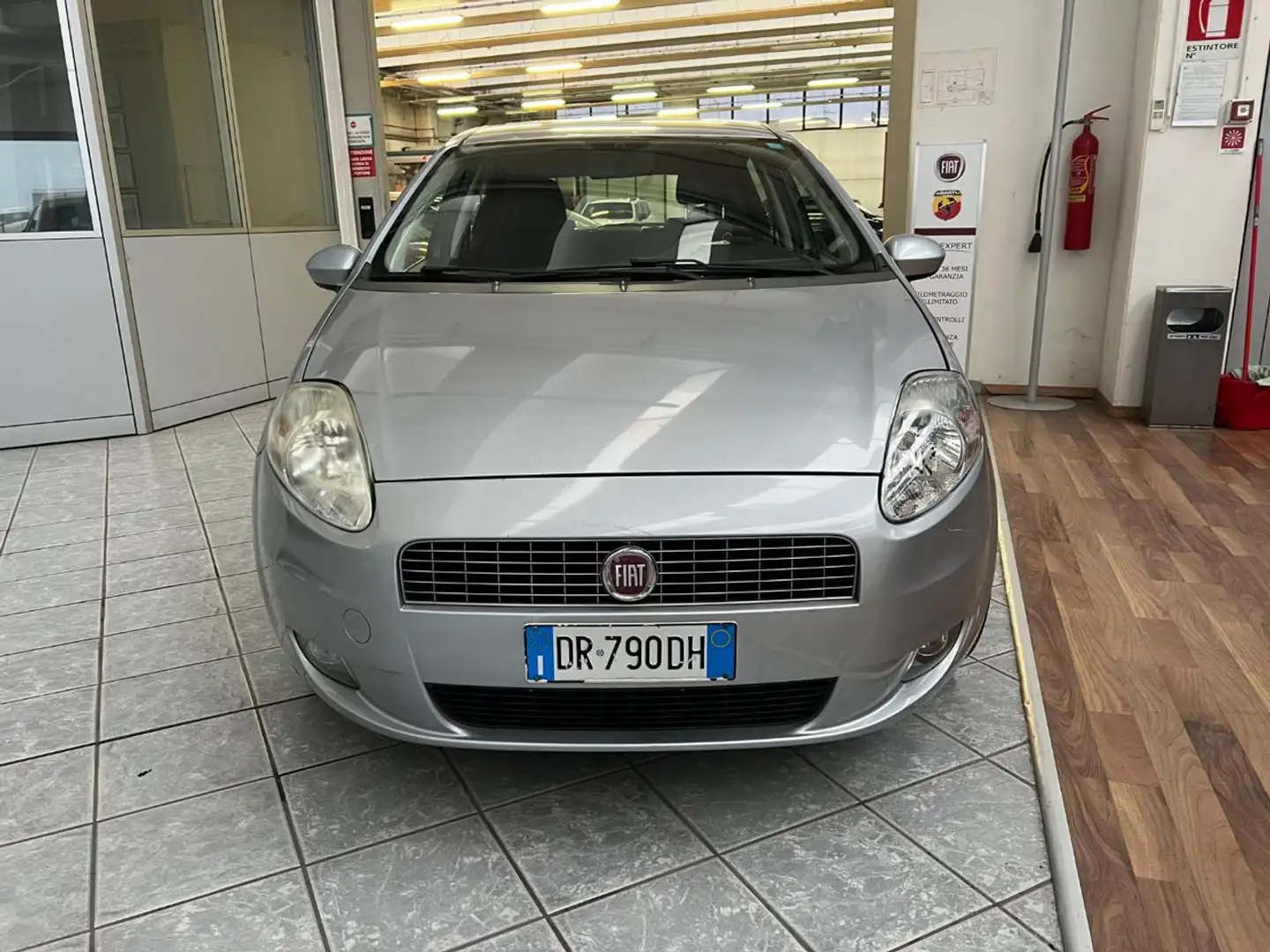 Fiat Grande Punto 1.2 5 porte Dynamic - DISTR. E P.H2O A 116.000KM Argento - 2
