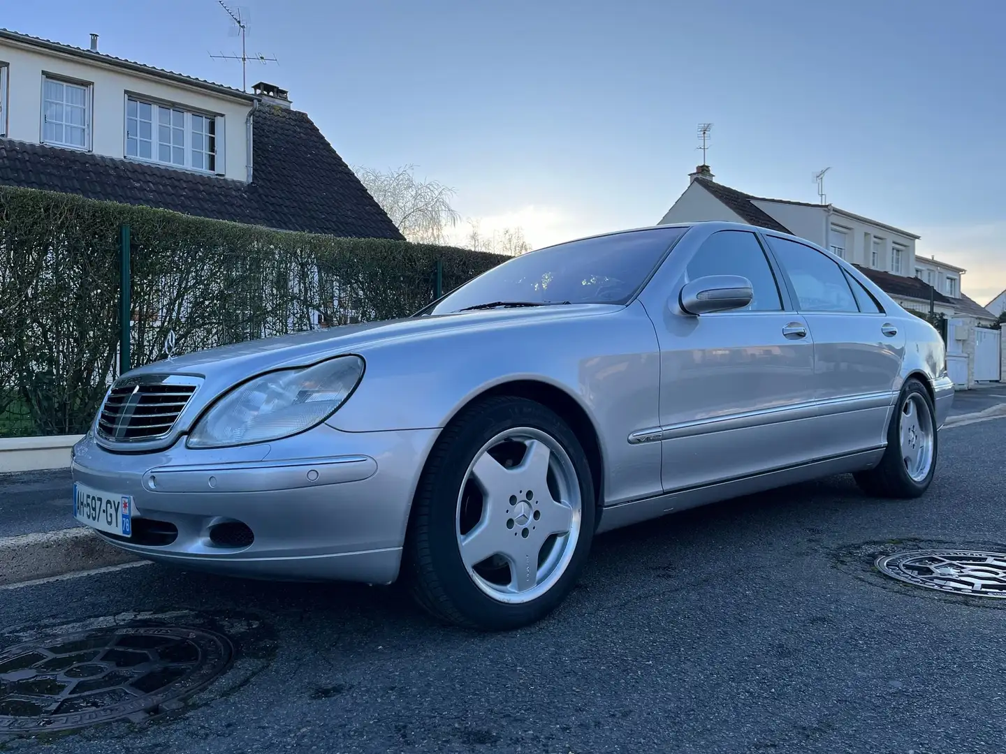 Mercedes-Benz S 600 S600 Limousine A Silber - 2