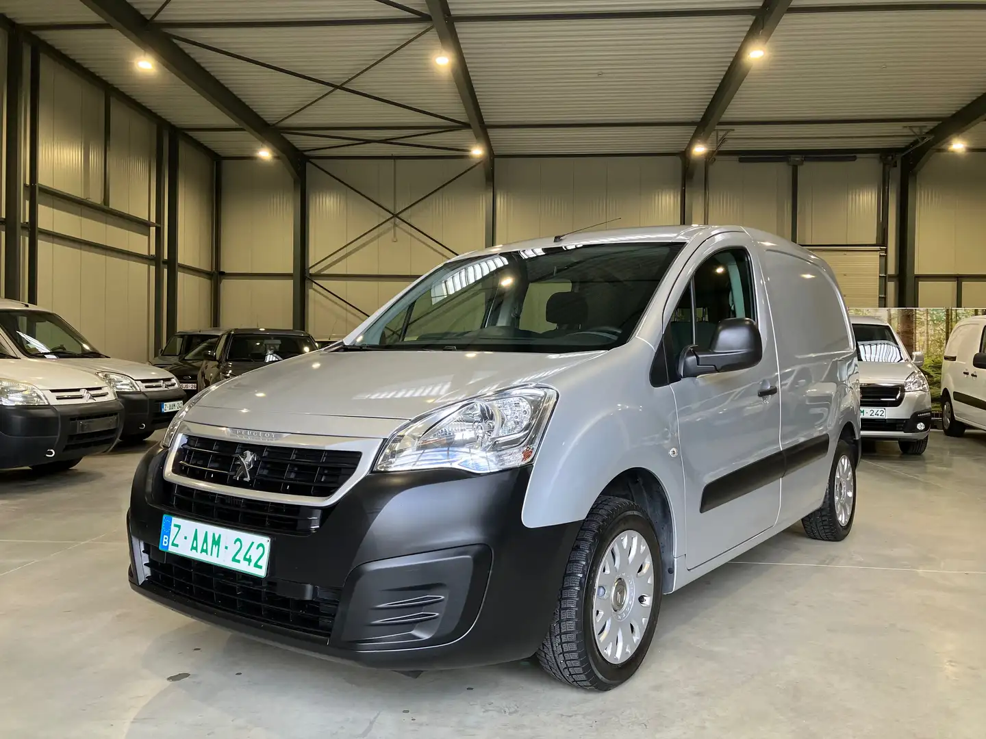 Peugeot Partner 1,6 HDI Airco 1 Eig 12M omniumgarantie 9710,74+BTW Argent - 1