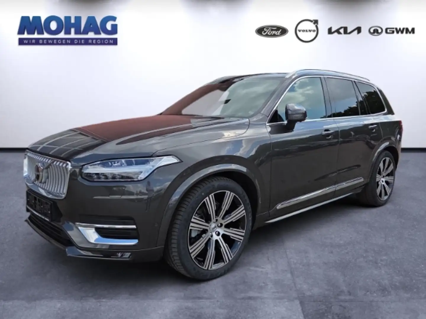 Volvo XC90 AWD B5D Ultimate Bright HuD Pano Luftfwk Standheiz Grau - 1