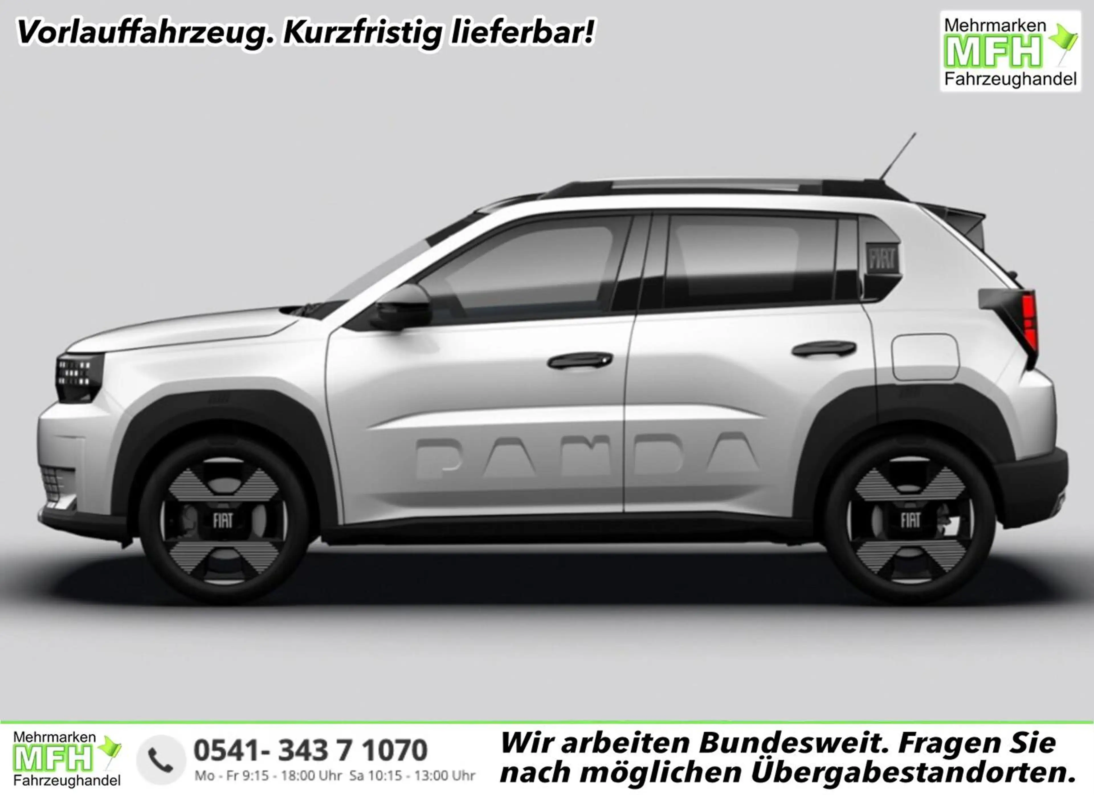 Fiat Grande Panda La Prima Hybrid SHZ Nav Kam LED BT 74 kW (101 P...