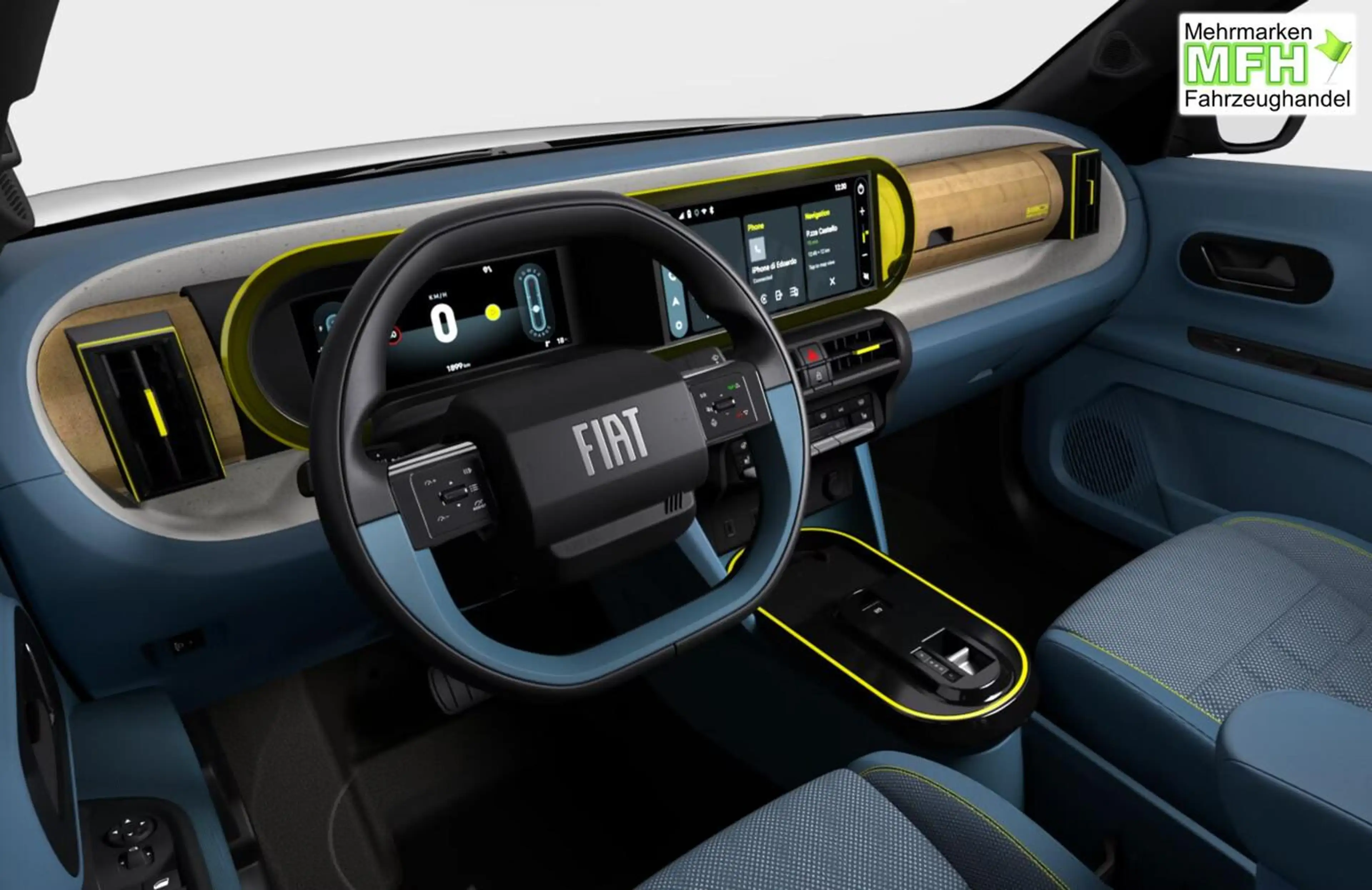 Fiat Grande Panda La Prima Hybrid SHZ Nav Kam LED BT 74 kW (101 P... — photo 5